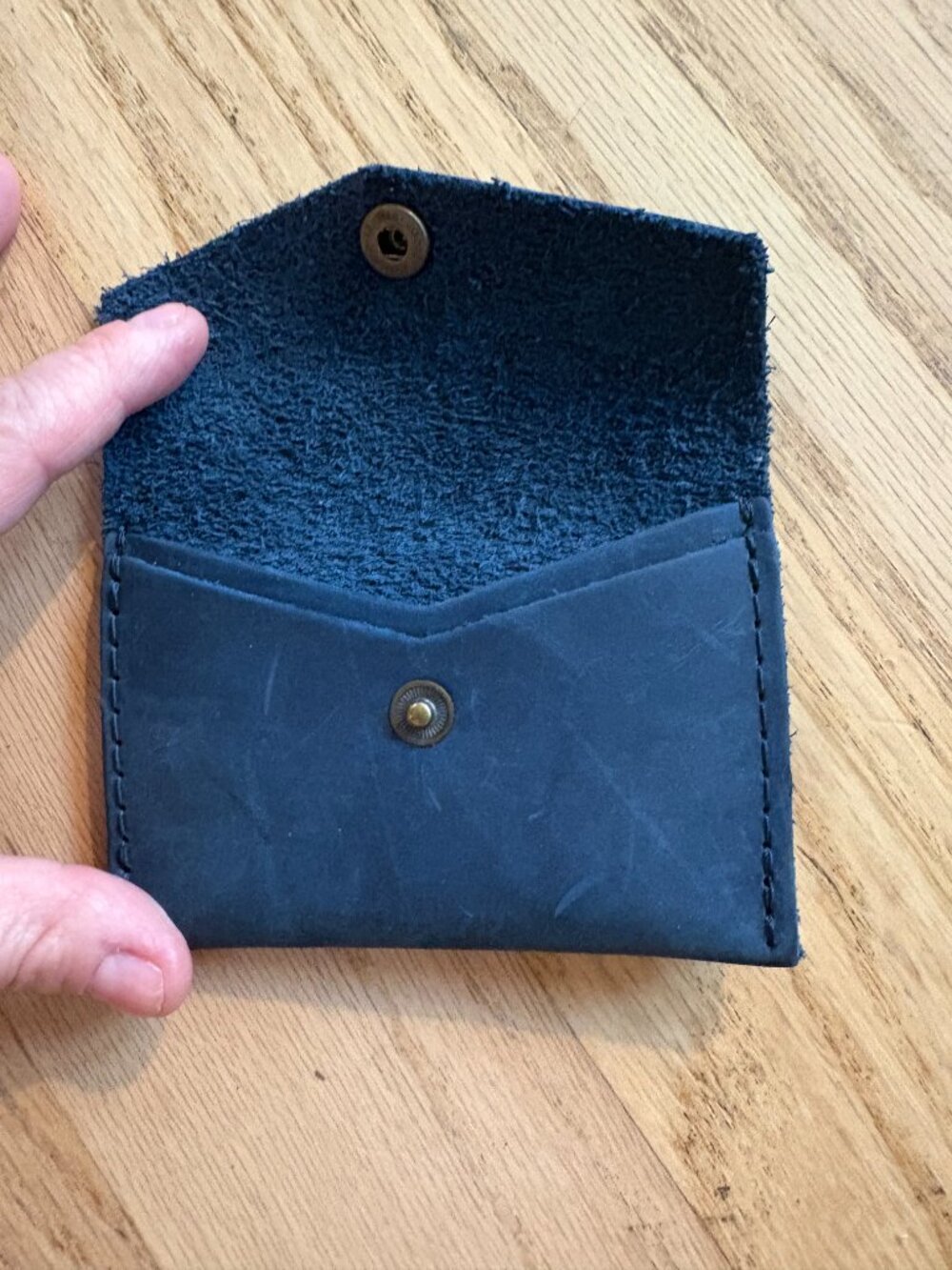 Two Portland Leather Goods Card Wallets - Picture 6 of 6